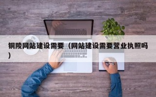 大丰铜陵网站建设需要（网站建设需要营业执照吗）