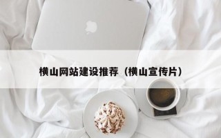 大丰横山网站建设推荐（横山宣传片）