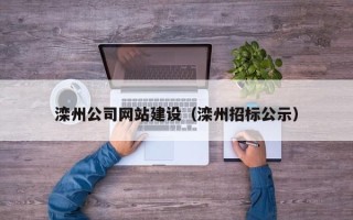 大丰滦州公司网站建设（滦州招标公示）